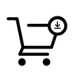 © CozyDesign - shopping online cart outline icon