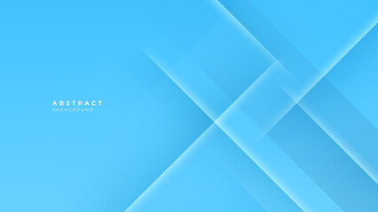Abstract shape creative blue design background
