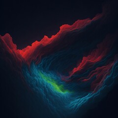 Wall Mural - Fog texture. Colored haze. A mixture of colors and water. Mysterious stormy sky. Green and blue and yellow and pink and purple fog cloud wave abstract art background with free space.