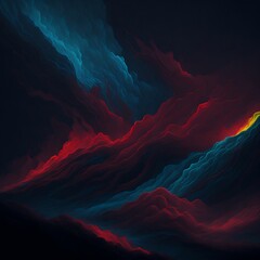 Wall Mural - Fog texture. Colored haze. A mixture of colors and water. Mysterious stormy sky. Green and blue and yellow and pink and purple fog cloud wave abstract art background with free space.