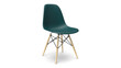 © Роман Мартинюк - 3d render chair isolated with shadow sea color left angle
