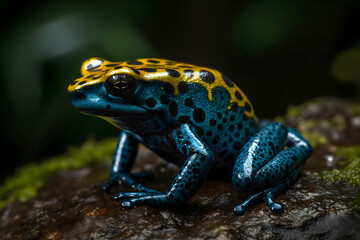 frog on the ground