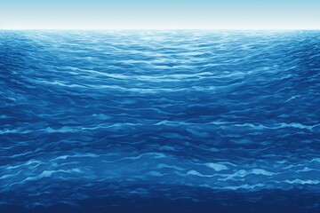  Abstract marine background with dark blue surface. Ocean surface. AI generated