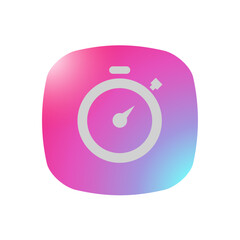 Sticker - Stopwatch - Pictogram (icon) 