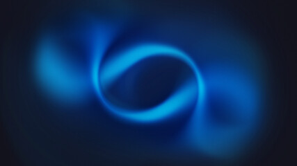 Wall Mural - Abstract neon blue background with motion