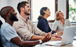 © M Moller/peopleimages.com - Enjoying every minute of the meeting. a group of business colleagues having a strategy meeting in the boardroom.