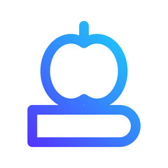 Sticker - study gradient icon