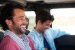 © Marine Gastineau/peopleimages.com - Good times with a great friend. Two friends happy and laughing together while on a drive.