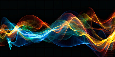 an abstract background light effects