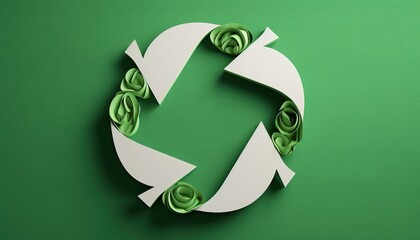 Circular economy to reduce waste by reusing, repairing, recycling products and materials. Ecology, nature preservation, sustainable development, green business concept.