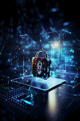 Data protection Cyber Security Privacy. Business Internet Technology Concept