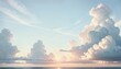 © Nils - Blue sky and white fluffy clouds