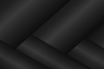 Wall Mural - abstract black background gradient diagonal metal texture light cross line diagonal grey dark geomet