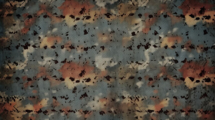 Wall Mural - Urban rough grunge seamless uniform pattern cloth texture, generative AI