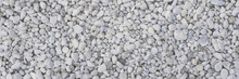 White Pebbles Stone For Background Or Wallpaper.