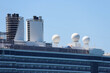 Cruise ship radar and communication systems. spherical communication and tracking systems