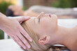 © Tylan E/peopleimages.com - Relax, facial massage, women at reiki spa for health, wellness and luxury treatment with eyes closed. Beauty salon, professional skin care therapist and healthy face of woman with cosmetic therapy.