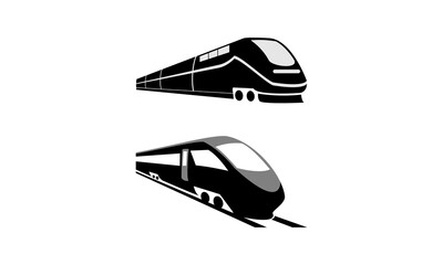 Train set illustration vector design