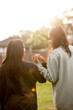 © Austockphoto - Two Aboriginal women walking together
