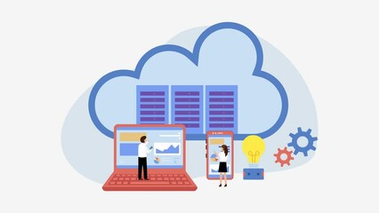 Cloud storage Database server hosting administration