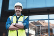 © C Malambo/peopleimages.com - Hell get the job done. a engineer standing in front of a building.
