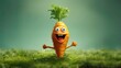 Comedy Vegetable: A Funny Carrot Generated by AI