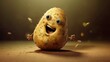 Comedy Vegetable: A Funny Potato Generated by AI