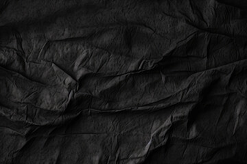Creased texture. Grain noise. Worn fabric overlay. Dust scratches defect on dark wrinkled uneven textile surface illustration abstract background
