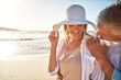 © Grady R/peopleimages.com - Love never grows old. a mature couple spending the day at the beach.