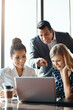 © Grady R/peopleimages.com - Three heads are better than one. three young businesspeople working together in a modern office.