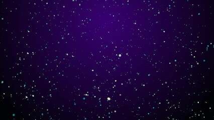 Wall Mural - beautiful shimmering particles with highlights on a black background