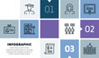 © fusion vector - Private school infographic design with icons, made by thin line style with editable strokes.