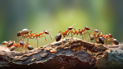 Teamwork in the Natural World: Macro Marvels of Ant Collaboration