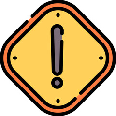  Warning Transparent EPS Icon. Warning editable stroke icon.