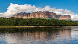 Fototapeta  - Scenic view of Canaima National Park Mountains and Canyons in Venezuela