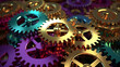 © Salvador - gears and cogs background