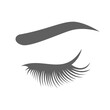 © Crazy nook - Vector logo for an eyebrow and eyelash salon