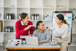 © aekachai - Asia business meeting   consultations of business people in the company's meeting room.