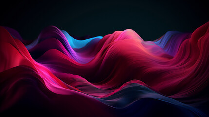abstract background with lines, generative ai, digital illustration.