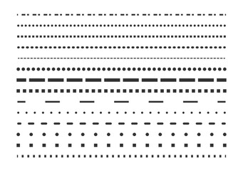 Line icon set vector stock illustration.