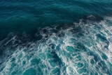 Fototapeta  - Background shot of aqua sea water surface