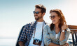 © Nola V/peopleimages.com - We love going on our little road trips. an affectionate couple taking in the sights while enjoying a road trip.