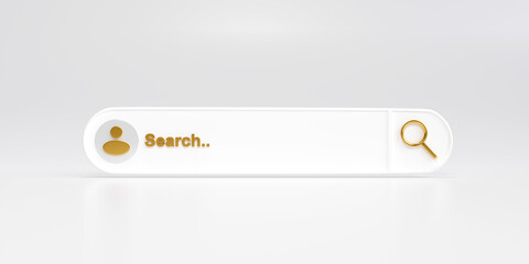 Wall Mural - search bar, search engine on background for design. concepts of finding information by technology fo