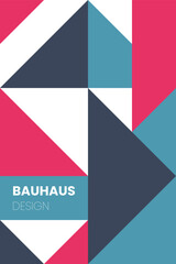 Wall Mural - abstract bauhaus elements shapes for use as banner or poster
