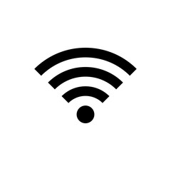 Fototapete - WIFI icon vector. internet wifi and wireless icon sign