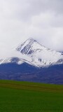 Fototapeta  - Góry w śniegu, zakopane tatry, tatrzański park narodowy