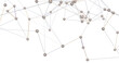 © vegefox.com - Motion of digital data flow. Communication and technology network concept with moving lines and dots