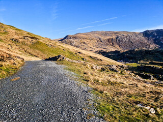 Poster - Snowdon in National Park Snowdonia in Wales