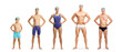 © Ljupco Smokovski - Group of causal people swimmers, young and older in swimming suits, googles and caps