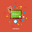 © Designpics - Chemistry Science Concept. Flat Poster Design Vector Illustration. Collection of Education and Learning Colorful Objects.